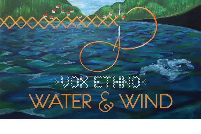 Cover art for the album Wind & Water by Vox Ethno